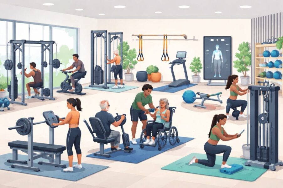 Equipment Placement and Tech Tips to Support Diverse Fitness Needs