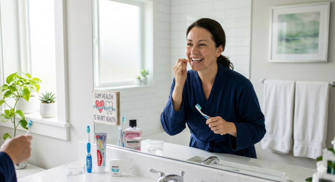 The Everyday Gum Care Routine That Supports Heart Health