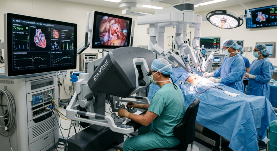 Robotic Surgery and AI: The Future of Heart Valve Care