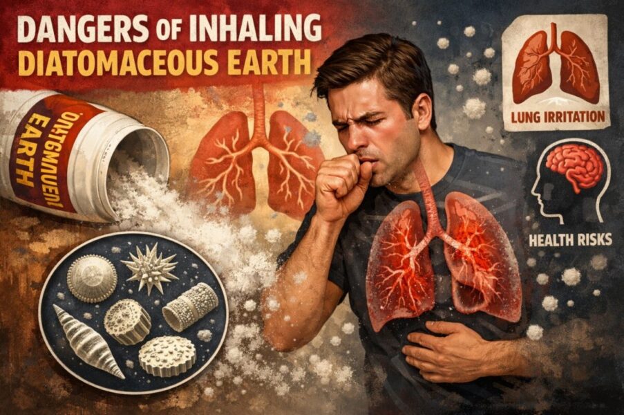 Why Inhaling Diatomaceous Earth Could Be Harmful