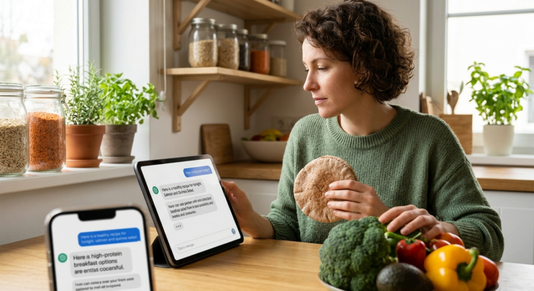 Can Chatbots Help You Eat Healthier Without Leading You Astray?