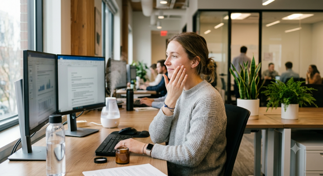Protecting Your Skin from the Effects of Office Air